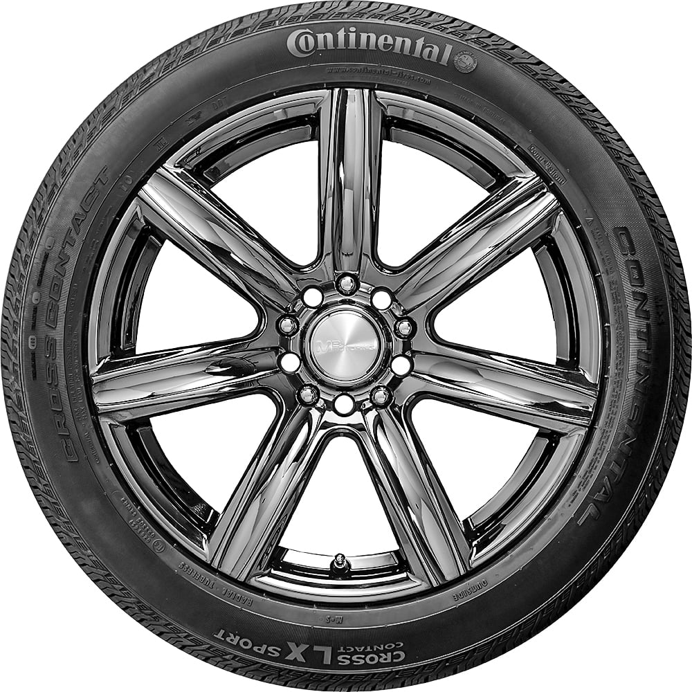 Continental CrossContact LX Sport 255/55R19 111W XL (OE) A/S Performance  Tire Fits: 2017-20 Acura MDX Sport Hybrid, 2017-22 Audi Q7 Progressiv