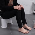 thumbnail image 3 of Miangastore 2Pcs Home Anti-skid Toilet Footstools Bathroom Plastic Toilet Stepping Stools, 3 of 8