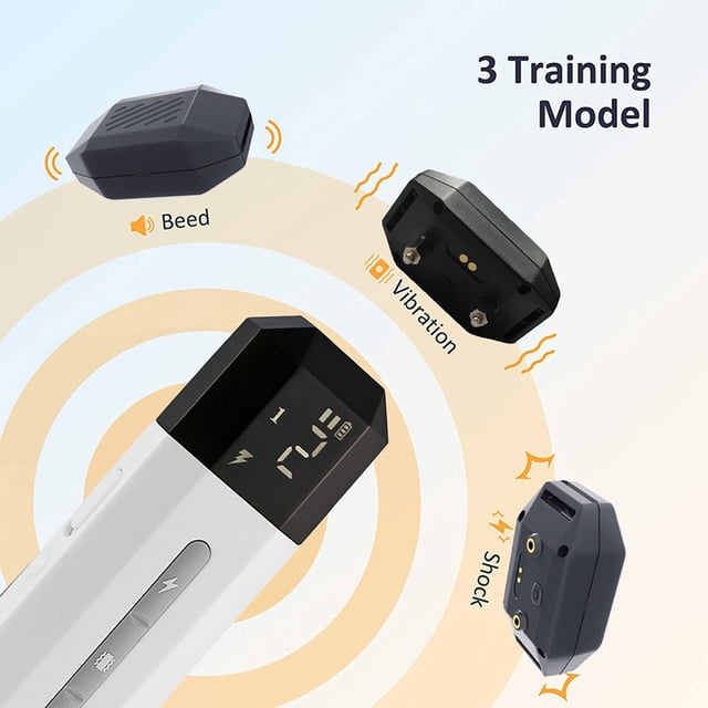 Electric stop barking device,Bark Collar Ip67 Rated Vibration Ip67 Collar Waterproof Ip67 Stop Collar Medium Color - Ip67 Color Collar Rated Medium Collar Color - Suitable - Suitable - Dazzduo