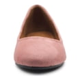 thumbnail image 3 of Ollio Women's Shoes Ballet Light Faux Suede Low Heels Flats ZM1014, 3 of 6