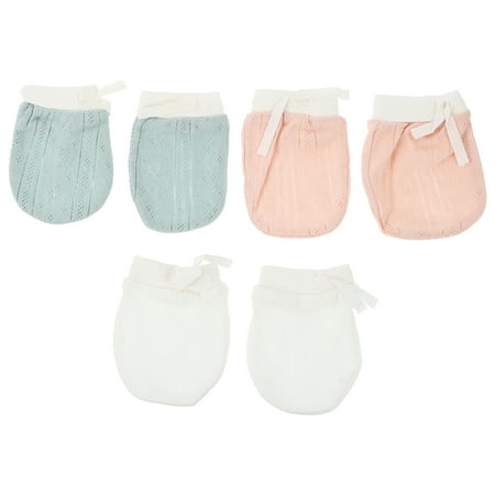 

Frcolor Baby Mittens Gloves Newborn Mitten Infant Scratch Anti Knitting Sock Winter Toddler Warm Hand Animal Covercotton Elastic