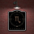 thumbnail image 2 of Scorpio Zodiac Sign Astrology Horoscope BLACK Aluminum Composite Sign, 8.5"x10", 2 of 9