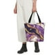 thumbnail image 5 of Easygdp Purple Gold Marble Swirls Bolso de Hombro para Mujer, Bolso Bandolera y Cartera de Mano Elegante para Uso Diario, 5 of 6