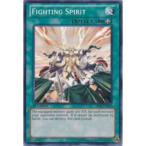 YuGiOh Battle Pack 2: War of the Giants Common Fighting Spirit BP02-EN153