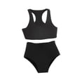 thumbnail image 4 of Conjunto de chaleco deportivo y pantalones cortos a escala 1/12, ropa para muñecas en miniatura, cómoda y ligera. Negro, 4 of 9