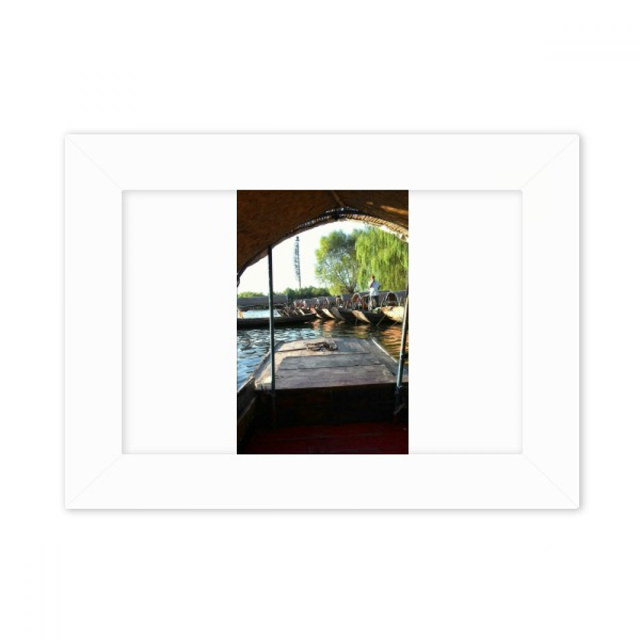 Scene Of Outside Art Deco Fashion Photo Mount Frame Picture Art Painting Desktop 5x7 inch