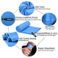 thumbnail image 3 of Toalla De Microfibra Rainleaf Azul 12 X 24 Pulgadas, 3 of 5