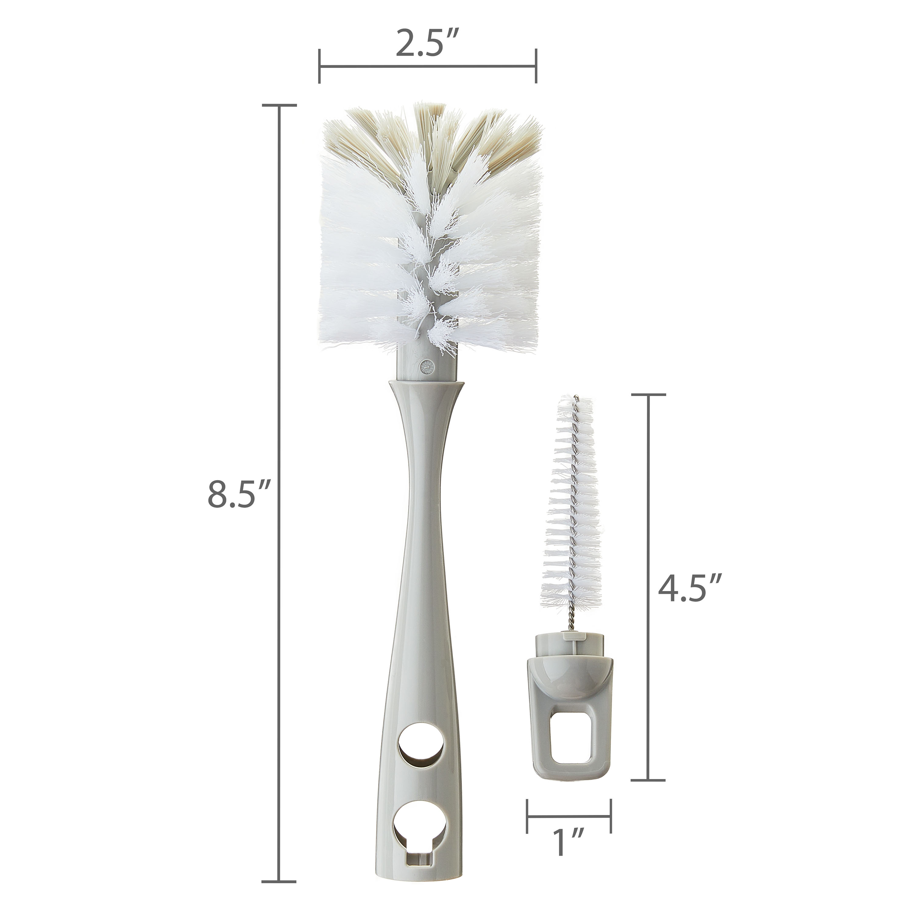 Cepillo para biberones Parent's Choice con limpiador de tetinas 7