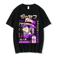 thumbnail image 4 of T-Shirt Graphique Aventure Bizarre Anime Jojo pour Hommes Femmes Mode Manches Courtes Hauts Décontractés Coton Oversize Mode Urbaine, 4 of 5