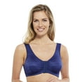thumbnail image 4 of Carole Martin Full-Freedom Comfort Bra Wireless Front Closure Style 7218 Set of 2-Blue 40, 4 of 25