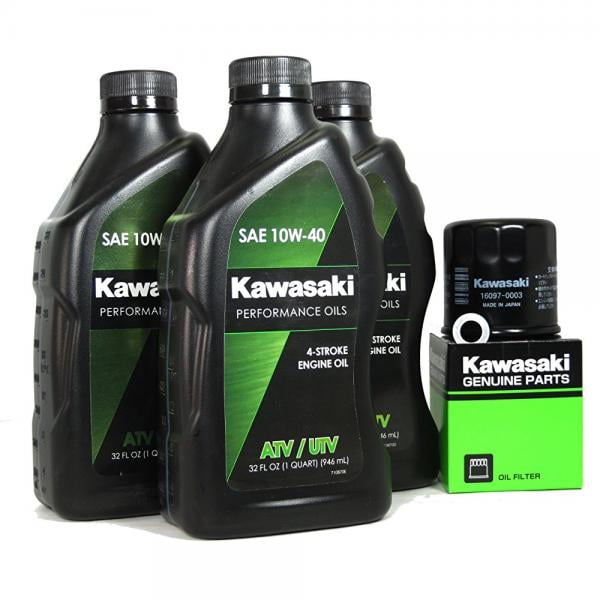 07 Kawasaki Prairie 360 4x4 Oil Change Kit Walmart Com