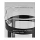 thumbnail image 3 of Cafetera Xtellar Prensa Francesa Para Café 1l, Vidrio Templado. Color Negro, 3 of 5