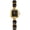 Black, variant on Women's Bracelet Wrist Watches: Ladies -Tone Retro Square Colorful Rhinestones Elegant Analog Quartz Stainless Steel Band Watch