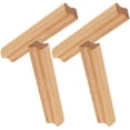 thumbnail image 3 of Shisuyan Kitchen Handles For Cupboards Drawer Handle Easy To Install Beech 4Pcs 5.1In, 3 of 9