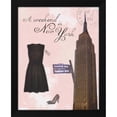 thumbnail image 2 of Lauren Gibbons 12x14 Black Modern Wood Framed Wall Art Titled - Weekend NY, 2 of 6