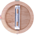 thumbnail image 2 of lamp base Plate Wooden ceiling holder e27 Lamp Φ100mm screw, 2 of 8