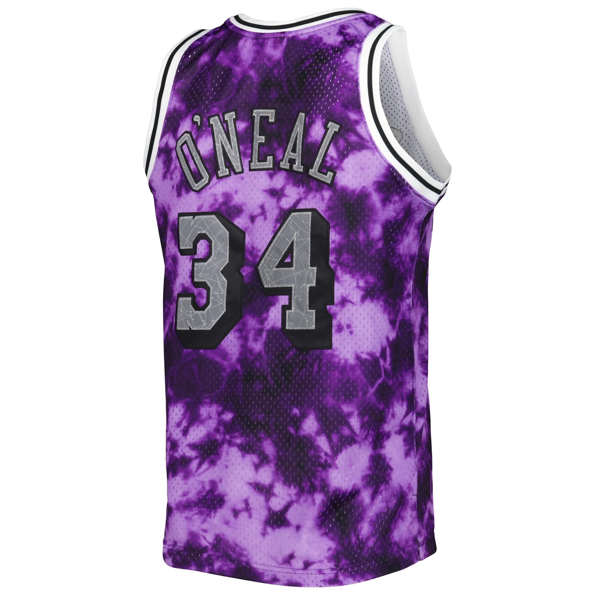 Men's Mitchell & Ness Shaquille O'Neal Purple Los Angeles Lakers 1996/ ...
