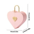 thumbnail image 6 of ICQOVD Heart-Shaped Jewelry Box Gifts for Her Mom Women Girlfriend Wife Birthday Valentine Christmas Romantic Ideas Pink, 6 of 8