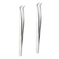 thumbnail image 4 of QIFULL Eyelash Extensions Tools Picking up Eyelashes Metal Makeup Tools Wedding Event 2Pcs, 4 of 8