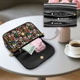 thumbnail image 4 of ZUXONGSY Hippie Skull Daisy Flower Print Shoulder Bag for Women Waterproof Crossbody Purse Casual Satchel with Adjustable Wide Strap for Travel Shopping, 4 of 7