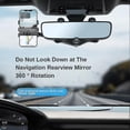 thumbnail image 2 of 360 Rearview Mirror Phone Holder Compatible Car Mount Phone And Gps Holder Universal Rotating Adjustable Telescopic Car Phone Holder_Gift Of G, 2 of 3