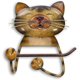 thumbnail image 4 of Cat-Shaped Toilet Paper Holder Bathroom Wall Mounted Roll Holder, 4 of 4