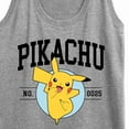 thumbnail image 3 of Pokémon - Pikachu Collegiate - Women's Racerback Tank Top, 3 of 5