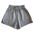 thumbnail image 3 of Shorts for Women 2026 Summer Plus Size Elastic Waist Drawstring Loose Fit Casual Shorts with Pockets Loungewear, 3 of 4