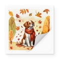 thumbnail image 2 of Welcome Fall Brittany Enjoys School Time Autumn Fall Leaves Vinyl Sticker Brittany Dog Lover Gifts Idea Waterproof Decal Art Decor - 02013, 2 of 5