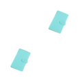 thumbnail image 3 of Naiovety 3 pulgadas 240 ranuras diseño simple titular de la tarjeta de crédito débito tarjetas de identificación carpeta álbum de fotos Verde 2piezas, 3 of 6