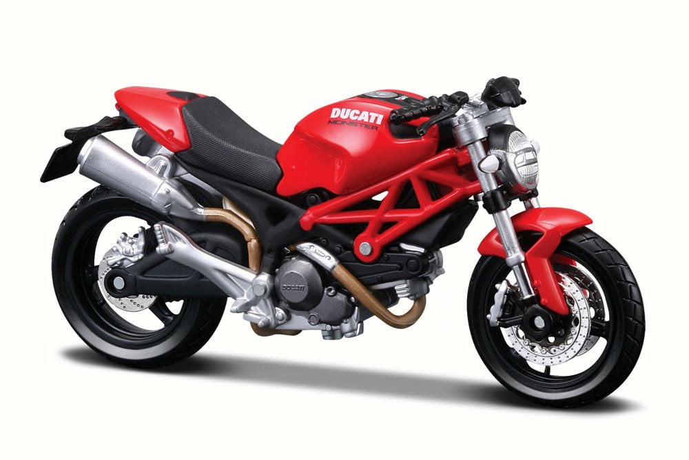 Maisto 1:12 Ducati 696 Assembly DIY KIT Motorcycle Bike Model Toy New 