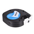 thumbnail image 4 of FlyFlise Labeling Tape 91201 Plastic Self-Adhesive Refills Black Print on, 4 of 7