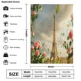 thumbnail image 2 of Blossoming Paris Eiffel Tower Spring Backdrop Backdrops for Photography Photo Background Nature Scenery Banner, 2 of 5