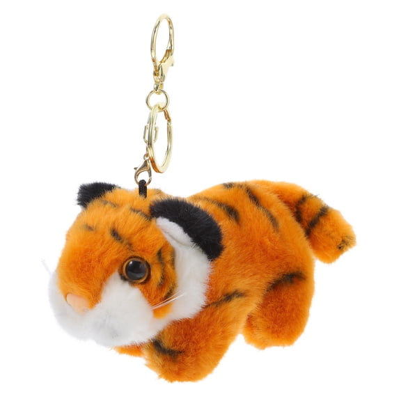 FRCOLOR Cute Plush Keychain Charms Kids Soft Plush Key Chain Key Charms For Bag Decorations Birthday Party Favors Car Interior Accessories