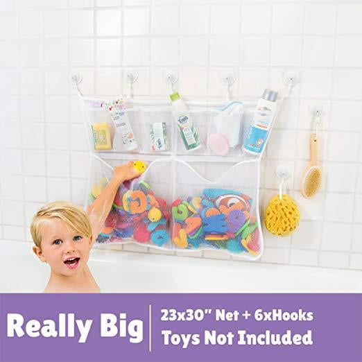 bath toy storage walmart