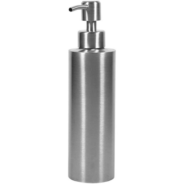 Dispensador de jabón líquido YUANXCMXG acero inoxidable 304 con bomba 350ML