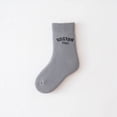 thumbnail image 4 of HCNTES Boys Girls Mid Cut Socks Little/Big Children's Crew Socks Kids Fun Cute Sock Spring Summer(Z01-Khaki,9-9.5 Years), 4 of 9