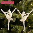 thumbnail image 1 of Creative Xmas Tree Pendants Snowflake Angel Deer Hanging Ornaments New Year Christmas Gifts Kids Favor Christmas Decorations, 1 of 5