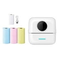 thumbnail image 1 of lionlar Portable Thermal Printer Inkless Sticker Printer for Journal Lists Kids Gift White, 1 of 9