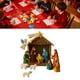 thumbnail image 5 of Kit de manualidades navideñas de papel para hacer un belén 3D estilo . Decoración navideña. Kit de belén navideño para principiantes. B, 5 of 8