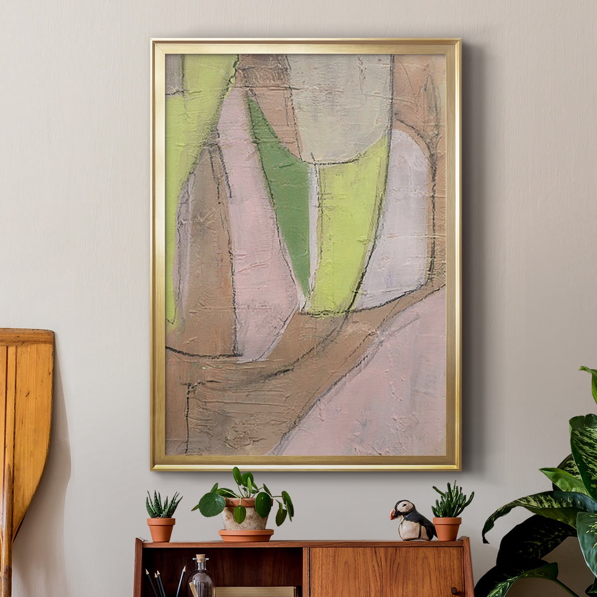 Many Layers I Premium Framed Print, in Gold, Black, or Silver - Ready to Hang