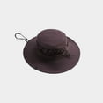 thumbnail image 4 of Jjayotai Sun Hat Clearance, Unisex Wide Brim Bucket Hat, Sun Protection Cap, Foldable Breathable Boonie Hat for Fishing Hiking Gardening Safari Coffee^1, 4 of 4