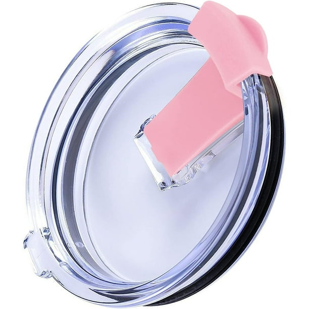 20oz Tumbler Lid, Clear Tumbler Lid, Spill Proof Travel Mug Lid