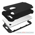 thumbnail image 2 of Dteck iPhone 7 Case, Dteck Heavy Dual Layer Rugged Shockproof Case Hard PC Protective Back Cover For Apple iPhone 7, Black, 2 of 7