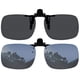 thumbnail image 2 of Clip On Sunglasses Polarized Sunglasses to Clip onto Eyeglasses Flip Up for Men and Women Set of Smoke and Silver Mirror Success Eyewear Success Eyewear, 2 of 2
