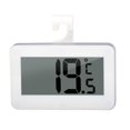 thumbnail image 1 of Digital Freezer Room Thermometer White Mini Sensitive Energy Saving Refrigerator Thermometer for Home, 1 of 5