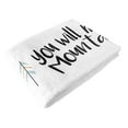 thumbnail image 2 of Sweet Jojo Designs Bear Mountain Blue and Black Fleece Milestone Baby Blanket 3 Piece Set, 2 of 6