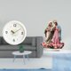 thumbnail image 2 of Reloj de pared,Reloj de pared decorativo,moderno y elegante.,Reloj de pared redondo silencioso y sin tictac,regalo,Letrero de mesa,Decoración de escritorio acrílica Rincón festivo, 2 of 8