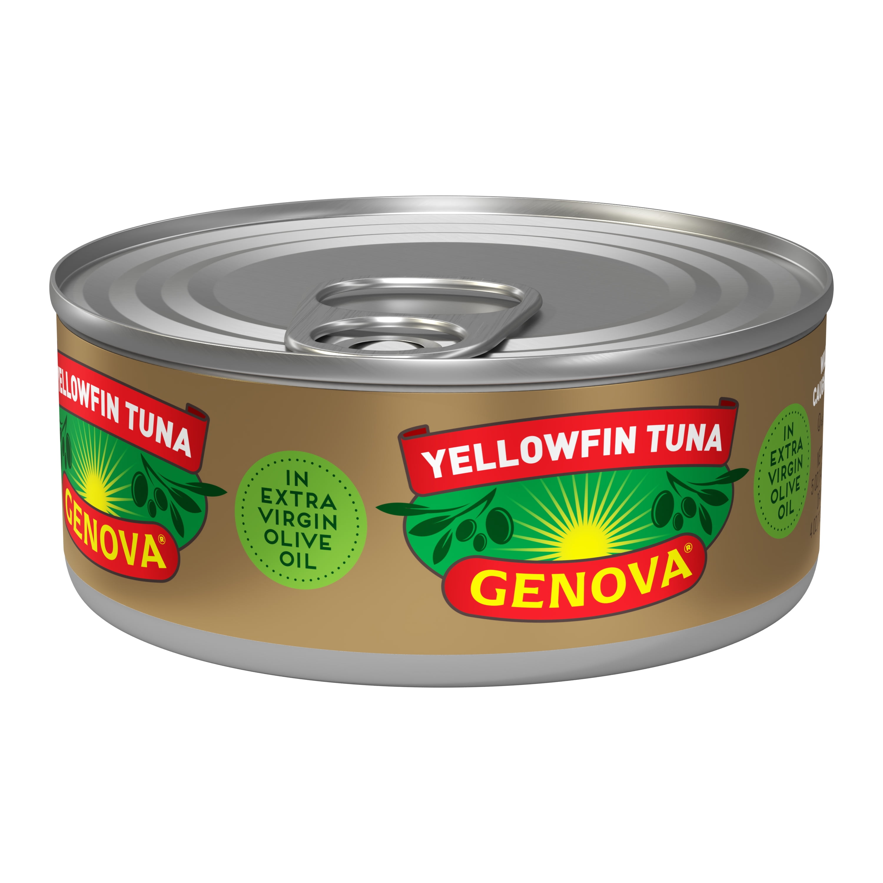 (2 pack) Genova Premium Yellowfin Tuna in Extra Virgin Olive Oil 5 oz Can