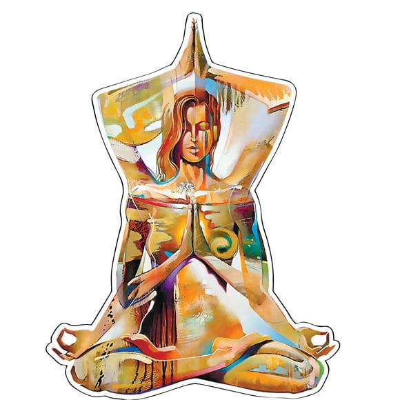 2" Yoga Mindfulness Meditation Nirvana Spirit